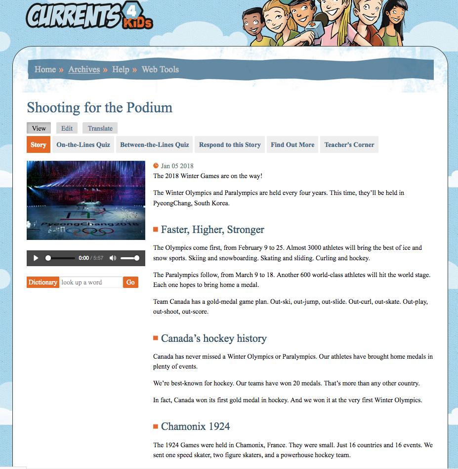 About | Currents4Kids