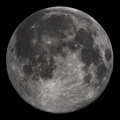 The moon. The moon.