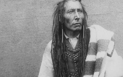 Chief Poundmaker. (Photo courtesy of O.B. Buell/Library and Archives Canada/C-001875)