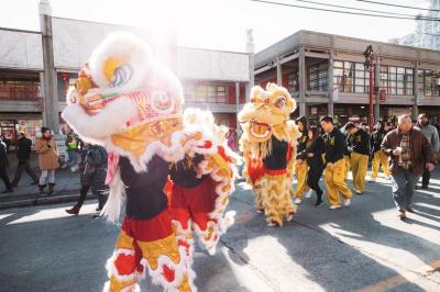 The 2019 Lunar New Year Parade in Vancouver. 
