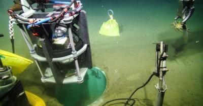 Underwater sensors on the ocean floor can detect signs that an earthquake is coming. (Photo via Ocean Networks Canada’s Facebook page.)