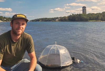 Professor Matt Margeson of Dalhousie University has helped developed a device that turns saltwater into freshwater. (Photo via Dalhousie University’s Facebook page.) Professor Matt Margeson of Dalhousie University has helped developed a device that turns saltwater into freshwater. (Photo via Dalhousie University’s Facebook page.)