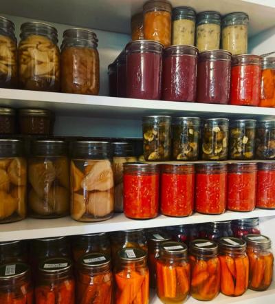 Jars of preserved fruit. (Photo: Nutrition, Food Safety & Health, via Flickr.)