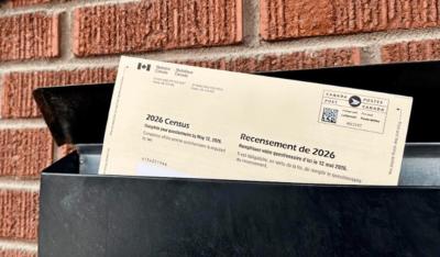  Canadian households received census forms in May. (Photo via Facebook.)
