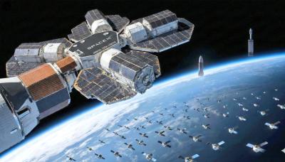 SpaceX is hoping to send thousands more satellites to space. (Image via X.)
