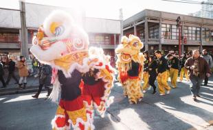 The 2019 Lunar New Year Parade in Vancouver. 