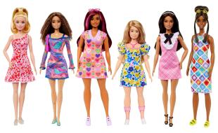 The Barbies in the Fashionista line.