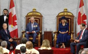 King Charles III delivers the Speech from the Throne. (Photo via X.)