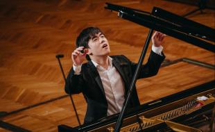 Kevin Chen performs at the Chopin Piano Competition. (Photo via The Fryderyk Chopin Institute’s Facebook page.)
